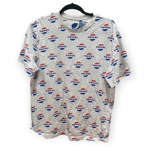 H&M Women’s Pepsi Logo T Shirt Medium